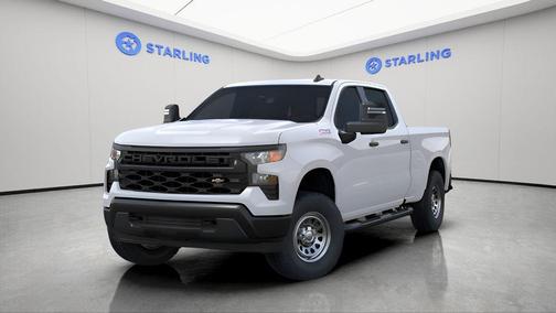 Summit White 2026 Chevrolet Silverado 1500 WT