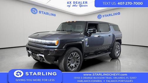 Graphite Blue Metallic 2025 GMC HUMMER EV SUV 3X