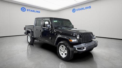 Black Clearcoat 2022 Jeep Gladiator Sport S