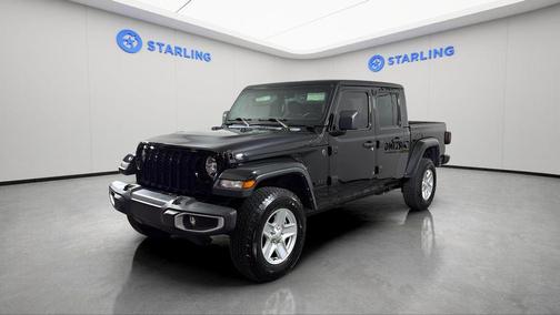 Black Clearcoat 2022 Jeep Gladiator Sport S