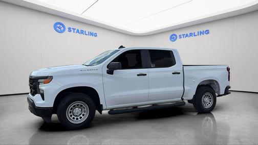Summit White 2023 Chevrolet Silverado 1500 WT