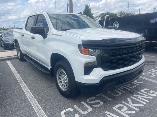 Summit White 2023 Chevrolet Silverado 1500 WT