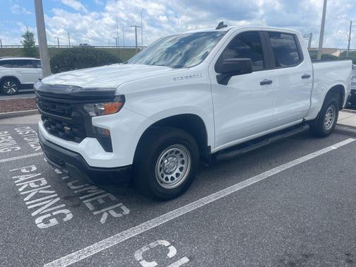 Summit White 2023 Chevrolet Silverado 1500 WT