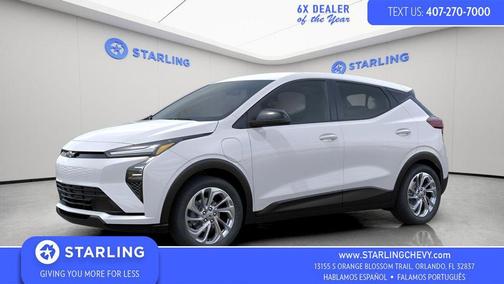 Summit White 2027 Chevrolet Bolt LT FWD