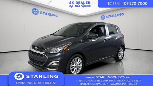 Nightfall Gray Metallic 2020 Chevrolet Spark 1LT