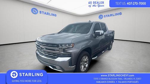 Satin Steel Metallic 2020 Chevrolet Silverado 1500 LTZ