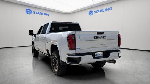 White Frost Tricoat 2024 GMC Sierra 3500 Denali