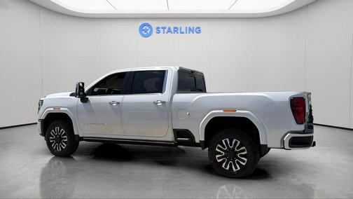 White Frost Tricoat 2024 GMC Sierra 3500 Denali