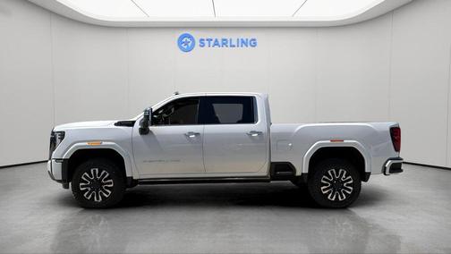 White Frost Tricoat 2024 GMC Sierra 3500 Denali