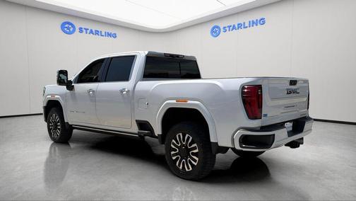 White Frost Tricoat 2024 GMC Sierra 3500 Denali