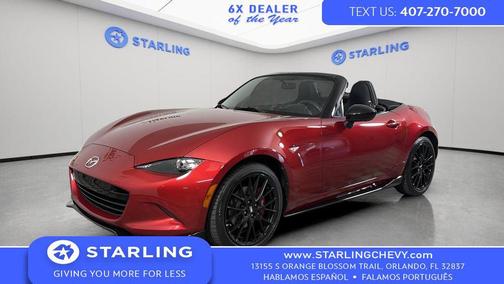 Soul Red Metallic 2016 Mazda MX-5 Miata Club