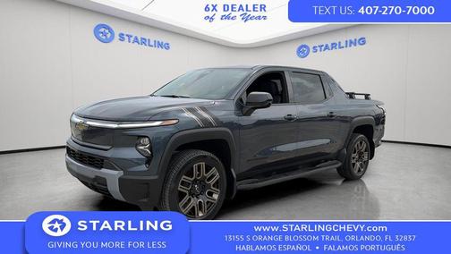 Blue Smoke Metallic 2026 Chevrolet Silverado EV LT - Standard Range 4WD
