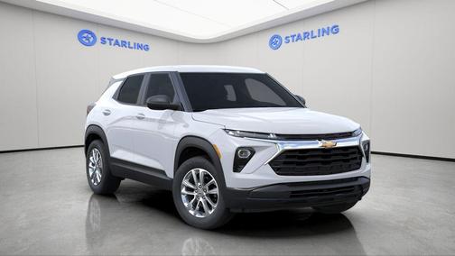 Summit White 2026 Chevrolet Trailblazer LS