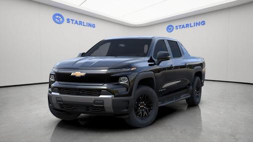 Black 2026 Chevrolet Silverado EV LT - Extended Range 4WD