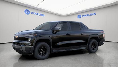 Black 2026 Chevrolet Silverado EV LT - Extended Range 4WD