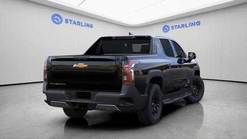 Black 2026 Chevrolet Silverado EV LT - Extended Range 4WD