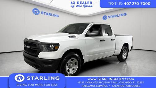 Bright White Clearcoat 2023 RAM 1500 Tradesman