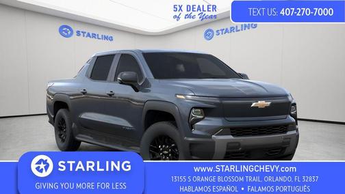Blue Smoke Metallic 2026 Chevrolet Silverado EV LT - Extended Range 4WD