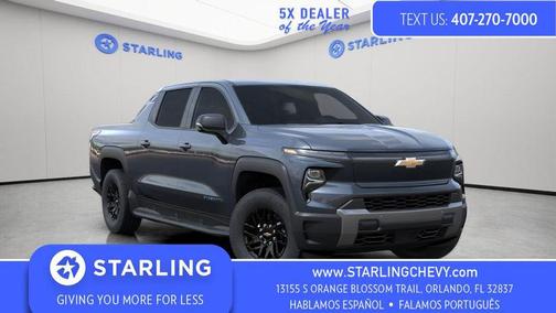 Blue Smoke Metallic 2026 Chevrolet Silverado EV LT - Extended Range 4WD