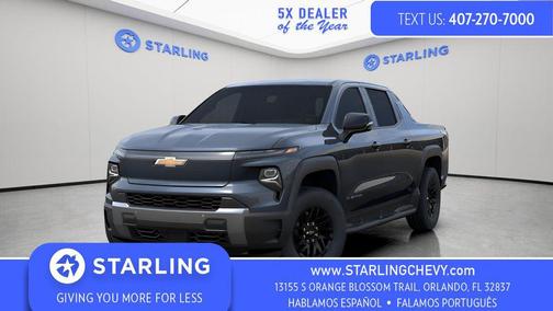 Blue Smoke Metallic 2026 Chevrolet Silverado EV LT - Extended Range 4WD