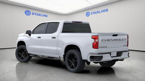 Summit White 2026 Chevrolet Silverado 1500 Custom