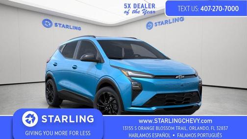 Marina Blue Metallic 2027 Chevrolet Bolt RS