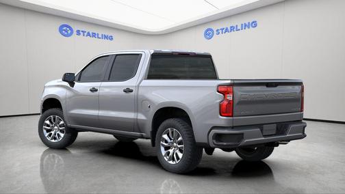 Sterling Gray Metallic 2026 Chevrolet Silverado 1500 Custom