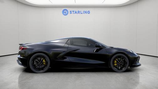 Black 2026 Chevrolet Corvette Stingray w/1LT