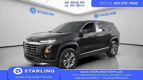 Mosaic Black Metallic 2025 Chevrolet Equinox 1LT
