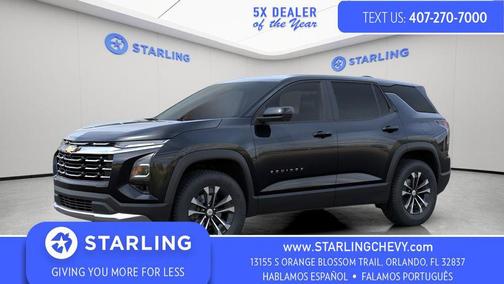Mosaic Black Metallic 2026 Chevrolet Equinox 1LT