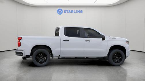 Summit White 2026 Chevrolet Silverado 1500 Custom