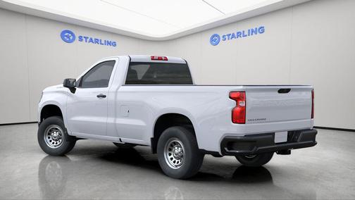 Summit White 2026 Chevrolet Silverado 1500 WT