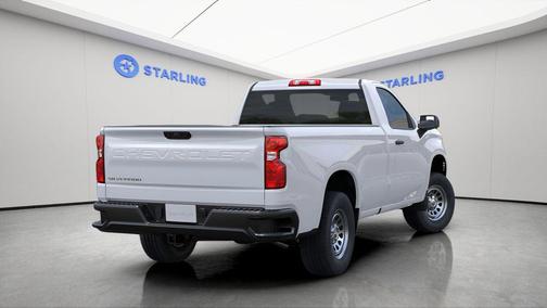 Summit White 2026 Chevrolet Silverado 1500 WT