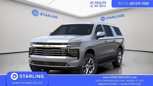 Sterling Gray Metallic 2026 Chevrolet Suburban Premier