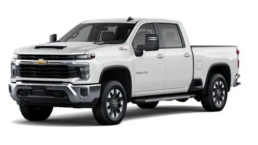 Summit White 2026 Chevrolet Silverado 2500 LT