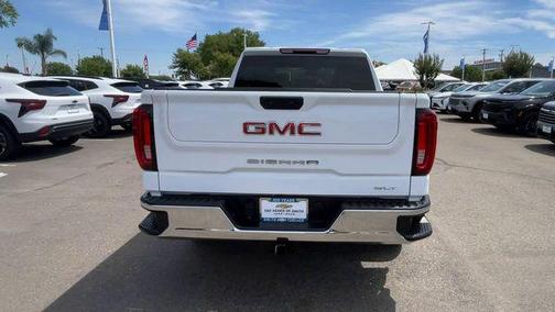 Summit White 2025 GMC Sierra 1500 SLT