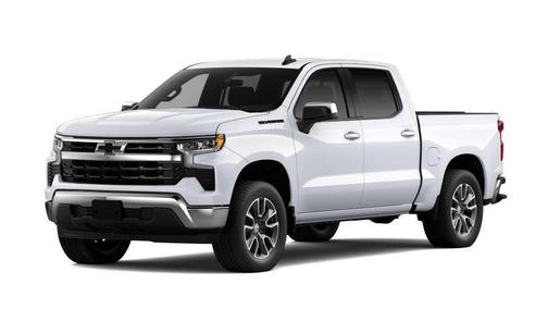 Summit White 2026 Chevrolet Silverado 1500 LT