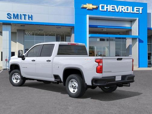 Summit White 2026 Chevrolet Silverado 2500 Crew Cab, Standard Bed, WT, 4WD