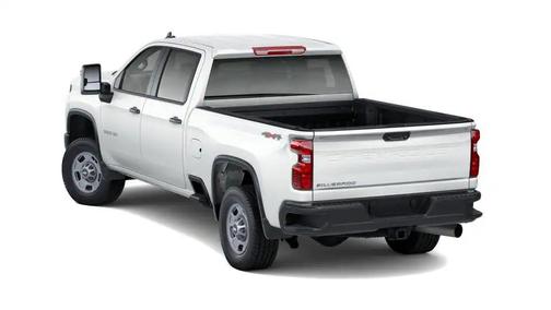 Summit White 2026 Chevrolet Silverado 2500 Crew Cab, Standard Bed, WT, 4WD