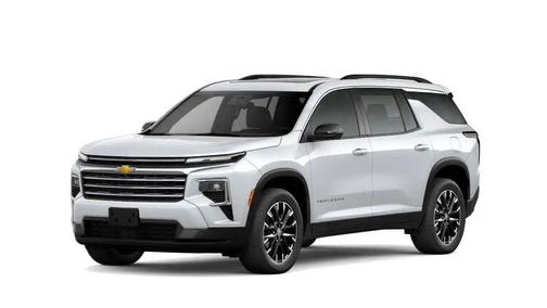 Summit White 2026 Chevrolet Traverse LT