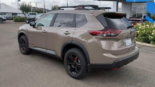Baja Storm Metallic 2025 Nissan Rogue Rock Creek