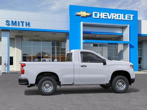 Summit White 2026 Chevrolet Silverado 1500 WT