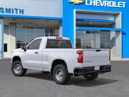 Summit White 2026 Chevrolet Silverado 1500 WT