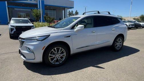White Frost Tricoat 2023 Buick Enclave Premium AWD