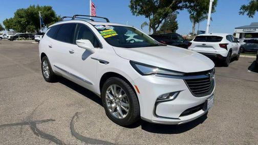 White Frost Tricoat 2023 Buick Enclave Premium AWD