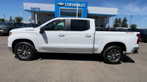Summit White 2023 Chevrolet Silverado 1500 LT