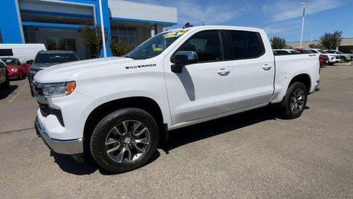 Summit White 2023 Chevrolet Silverado 1500 LT