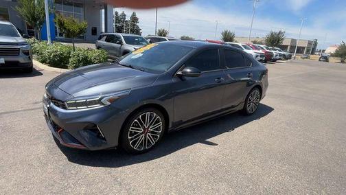 Gravity Gray 2022 Kia Forte GT