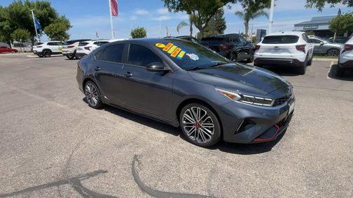 Gravity Gray 2022 Kia Forte GT