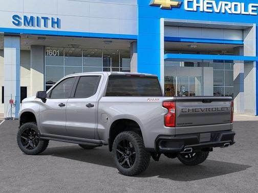 Sterling Gray Metallic 2026 Chevrolet Silverado 1500 Custom Trail Boss